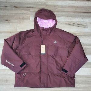 Nike ACG PrimaLoft Skull Peak Storm-FIT Burgundy Jacket FV8681-652 Men’s Size L
